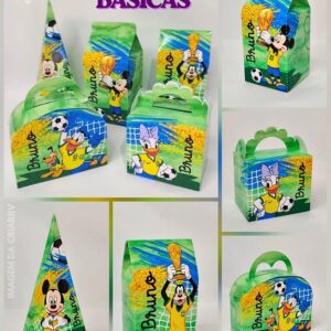 Arquivo de Corte - Turma Do Mickey Futebol (Studio E Pdf)