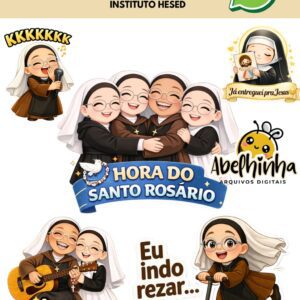 Figurinhas Instituto Hesed