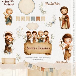 Ilustrações Santos Juninos