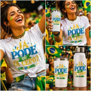 Artes Sublimação - Vai Brasil!!!