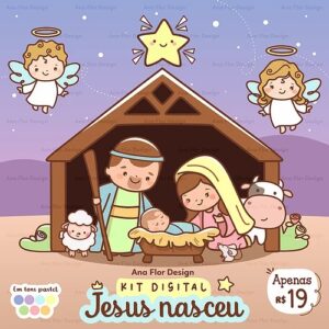 Kit Digital - Jesus Nasceu