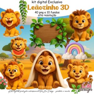 Leãozinho 3d
