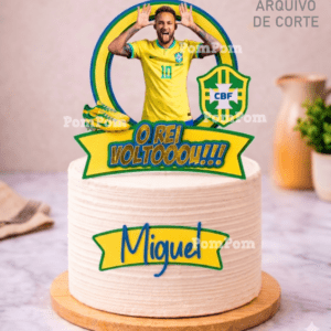 Topo De Bolo Neymar #1