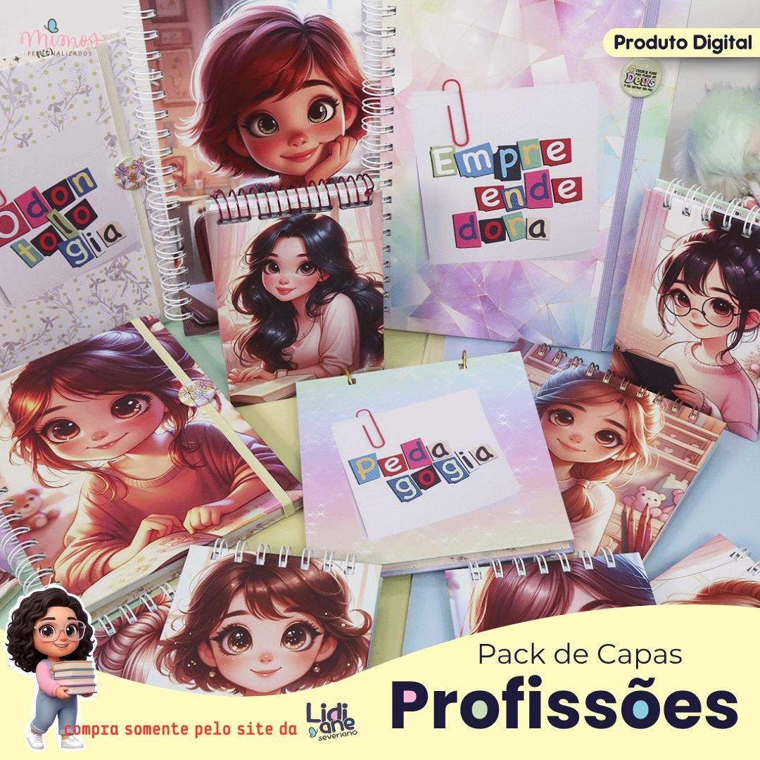 Pack De Capas Profissões