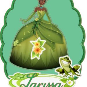 Topo de Bolo - A Princesa e o Sapo #08