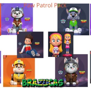 Arquivo Impressão 3D - Pack Patrulha Canina