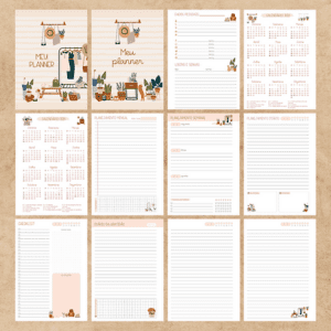 Planner A5- Vida diária