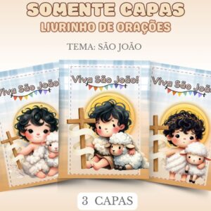 Capas Livrinho de Orações - São João Batista