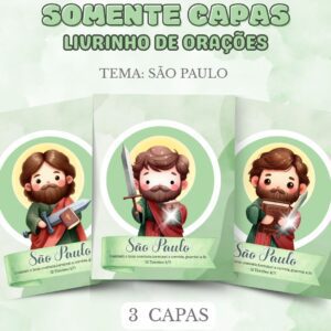 Capas Livrinho de Orações - São Paulo