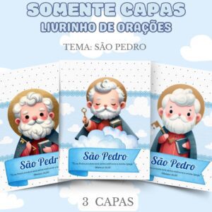 Capas Livrinho de Orações - São Pedro
