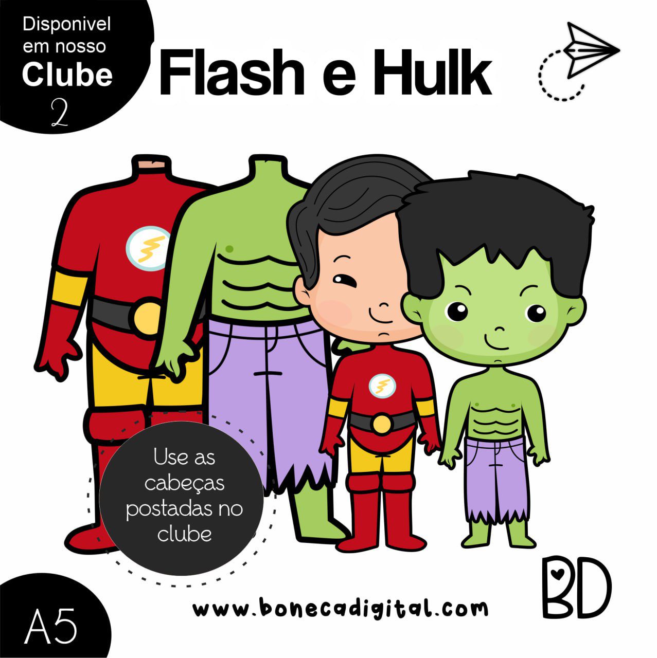 The Flash E Hulk