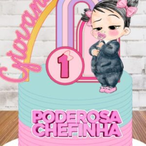 Topo de Bolo - A Poderosa Chefinha #4