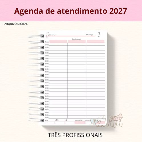 Agenda 3 Profissionais