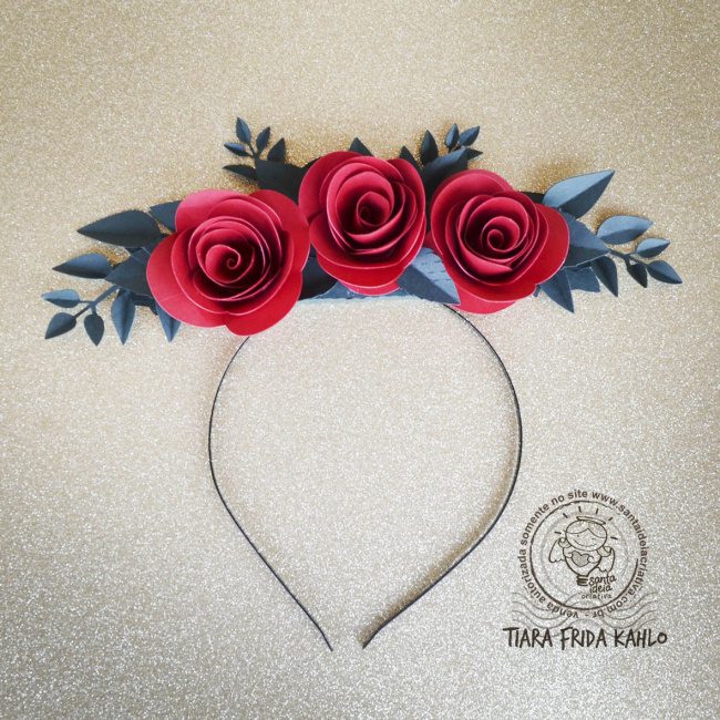 Arquivo de Corte - Tiara Frida Kalo (Camadas)