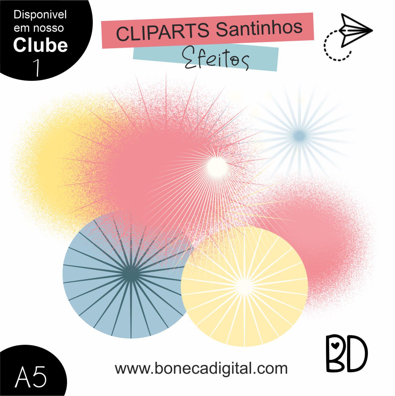 Cliparts Efeitos Para Santinhos
