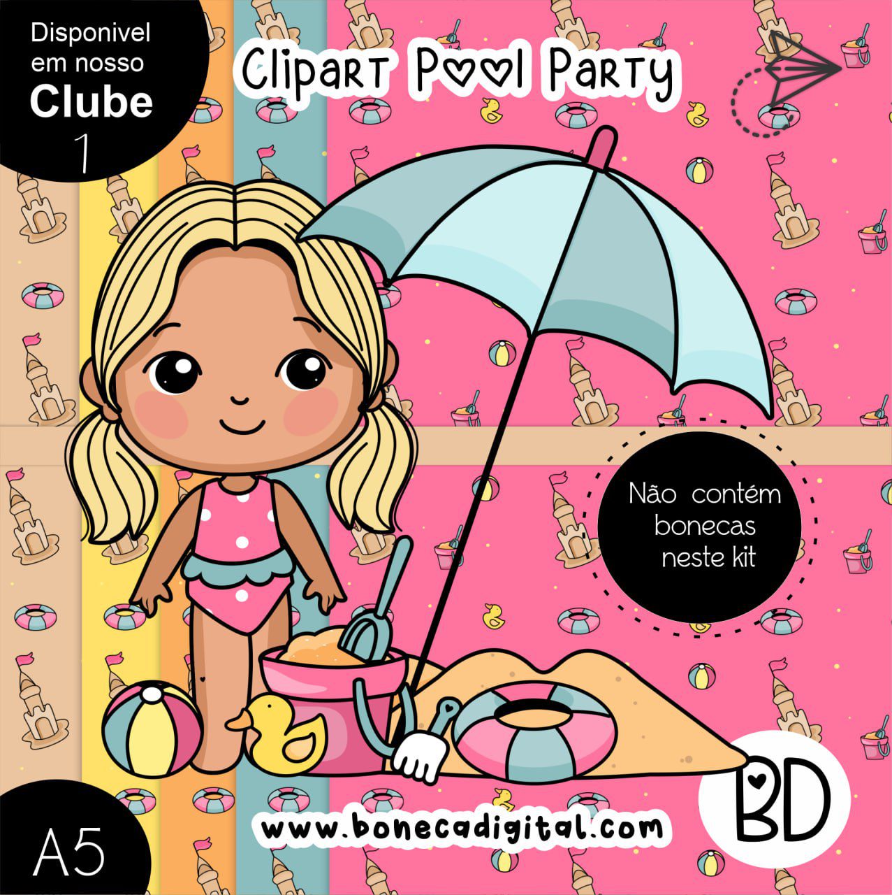 Cliparts Pool Party