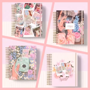 Encadernação - Pack 4 Capas - Romantize your life