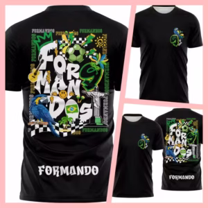 Arte Camisa Formandos - Copa 2026
