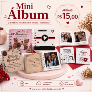 Combo Namorados 2026 - Mini Album