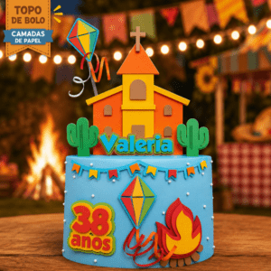 Topo De Bolo Junino - Capelinha