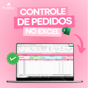 Controle de Pedidos - Ateliê - Excel