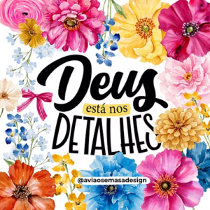 Pack de Artes - Deus está nos Detalhes