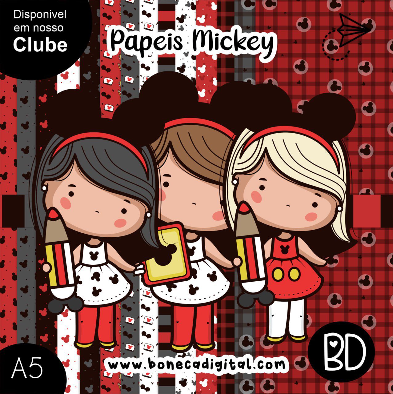Papeis Mickey 2