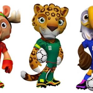 Arquivo Impressão 3D - Mascotes Copa 2026
