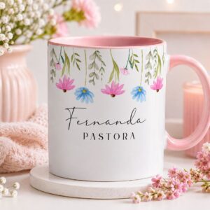 Arte Caneca Dia do Pastor