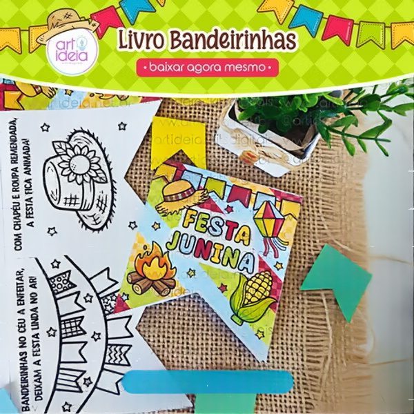 Arquivo Corte - Livro bandeirinha