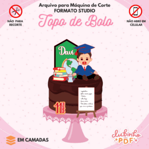 Topo de Bolo - ABC/Formatura #22