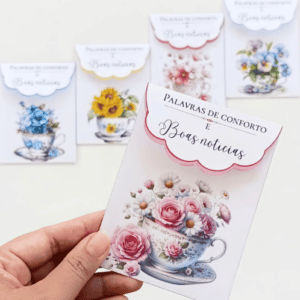 Envelopes Floral - Chá das Mulheres JW