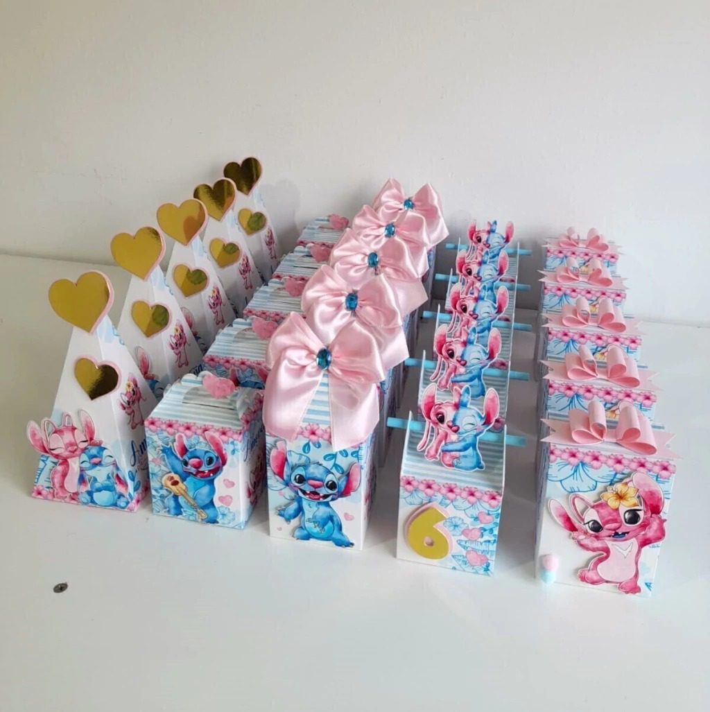 Festa Pronta - Stitch E Angel