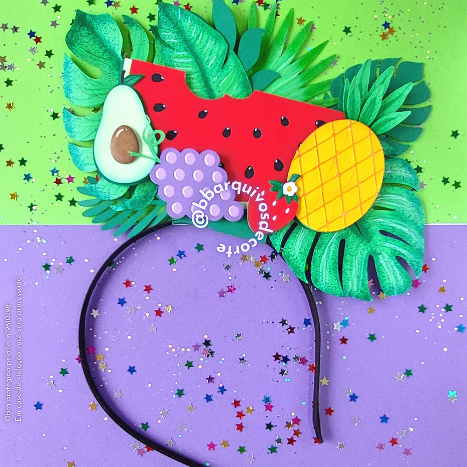 Tiara Frutas Carnaval