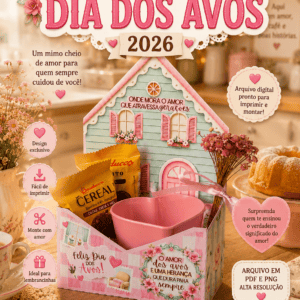 Arquivo de Corte - Minin Kit Digital - Dia dos Avós
