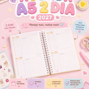 Encadernação - Agendas 2027 - A5 2DPP