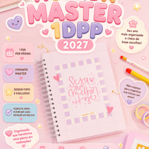Encadernação - Agenda Master 2027 - 1DPP