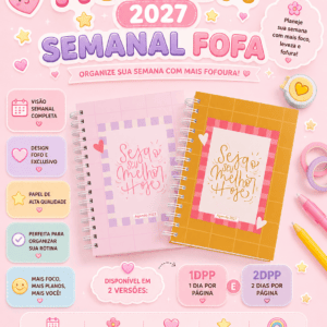 Encadernação - Agenda Semanal 2027