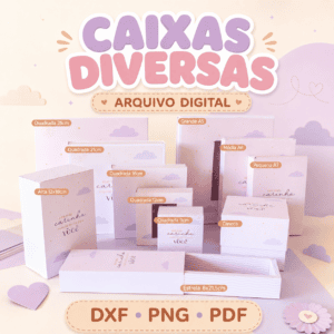 Combo Caixas Diversas