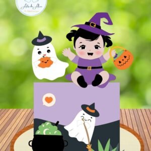 Topos de Bolo - Halloween #09