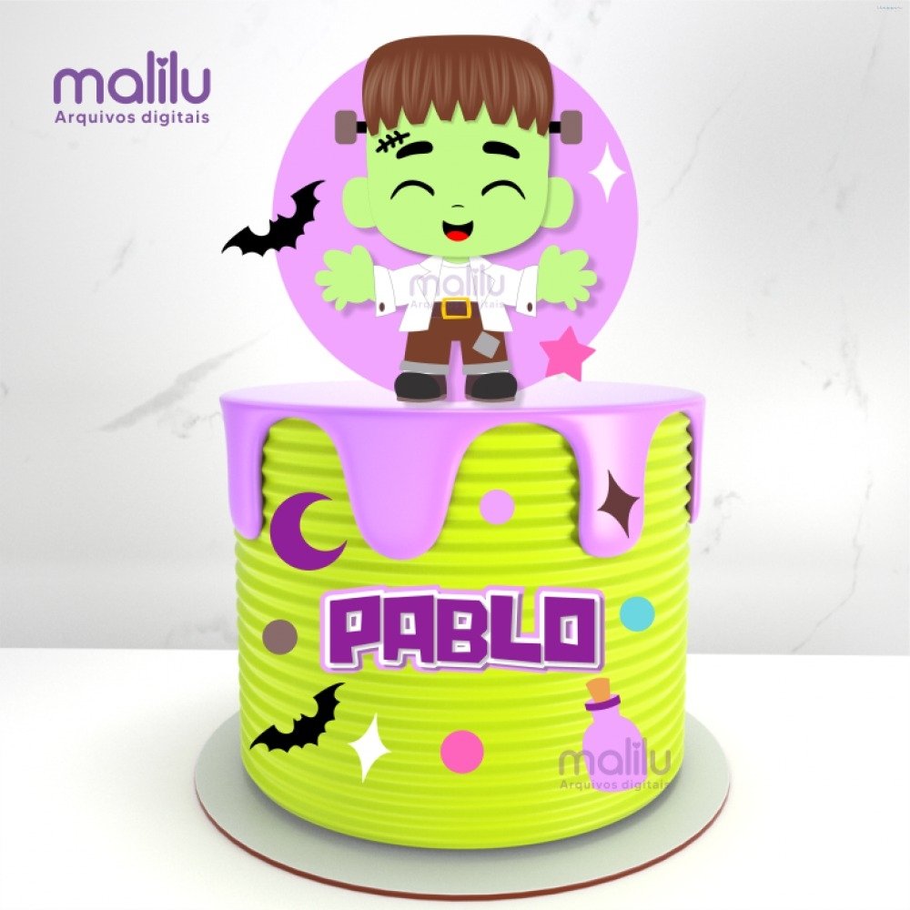 Topos de Bolo - Halloween #1