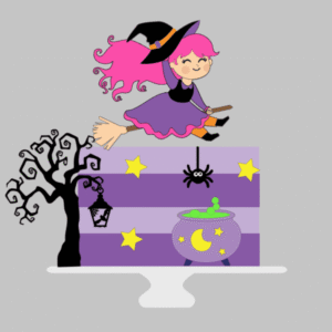 Topos de Bolo - Halloween #10