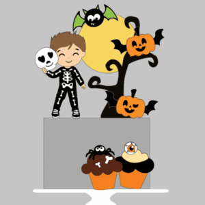Topos de Bolo - Halloween #16