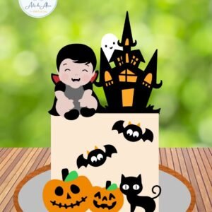 Topos de Bolo - Halloween #17