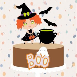 Topos de Bolo - Halloween #38