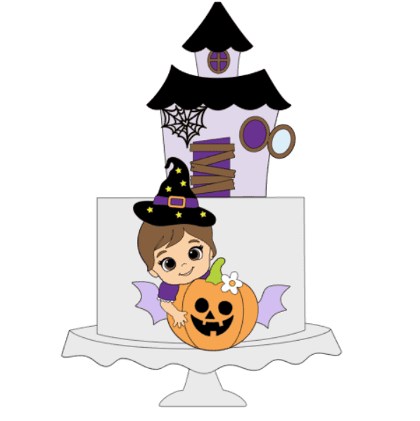 Topos de Bolo - Halloween #35