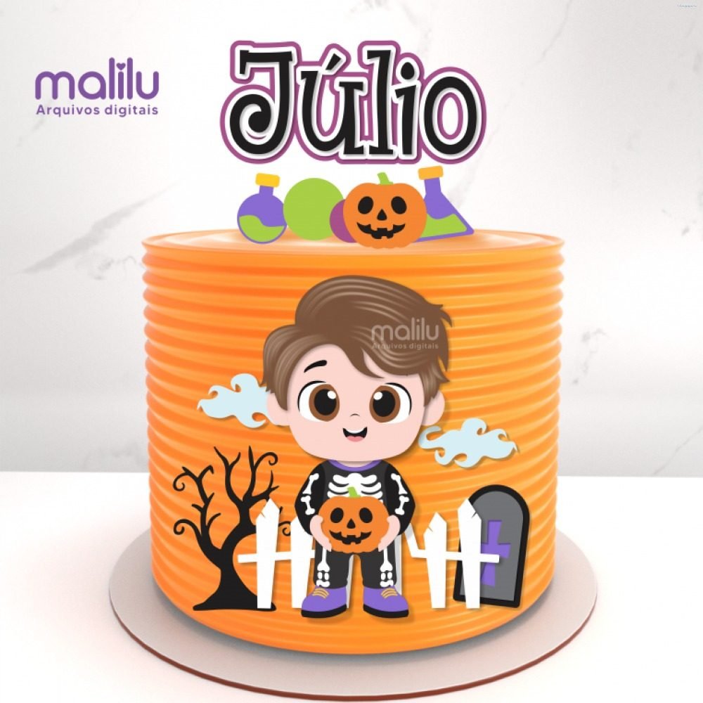 Topos de Bolo - Halloween #37