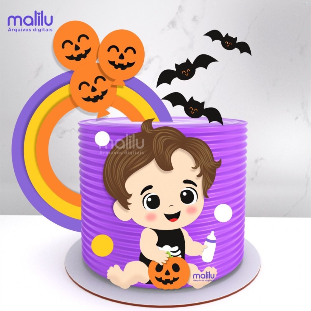 Topos de Bolo - Halloween #55