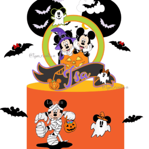 Topos de Bolo - Halloween #60