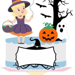 Topos de Bolo - Halloween #66